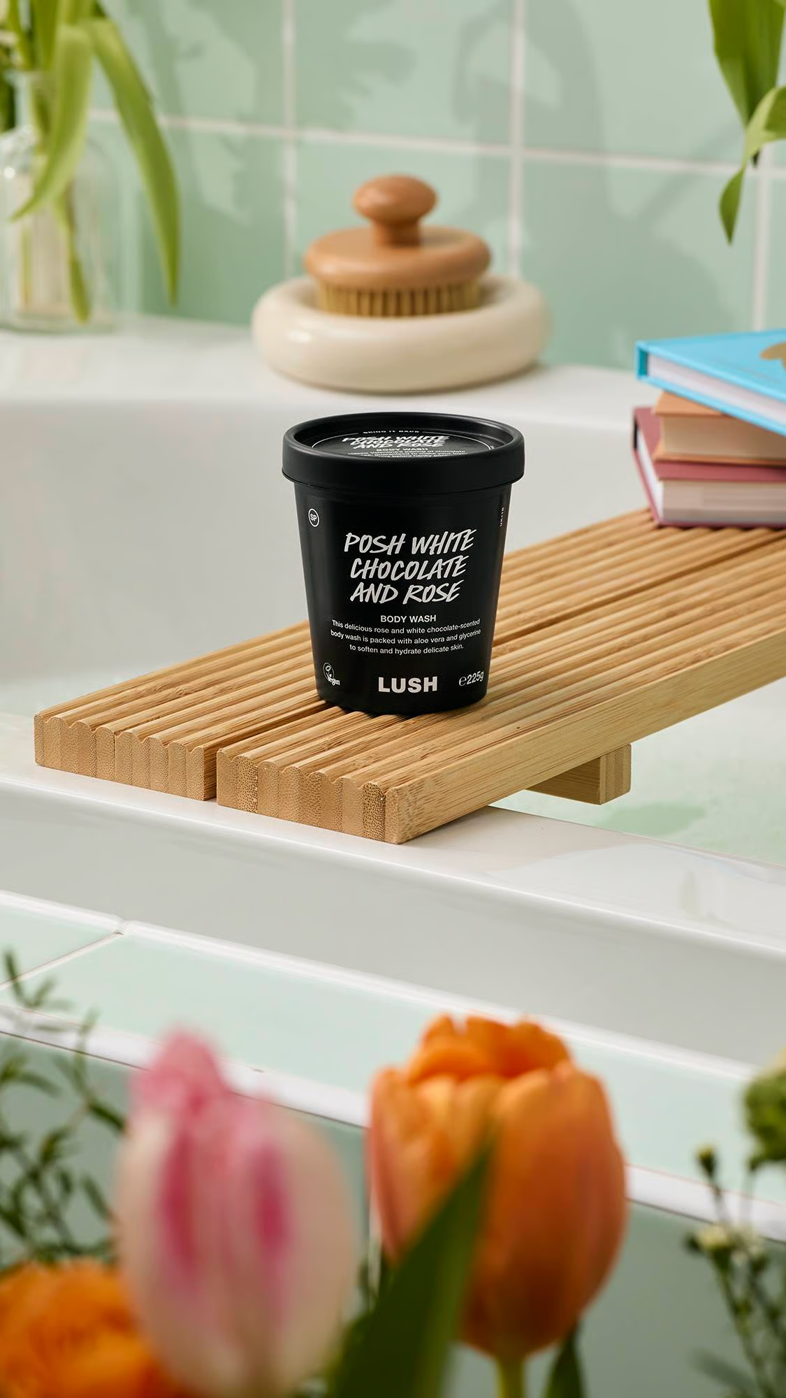 Posh White Chocolate And Rose